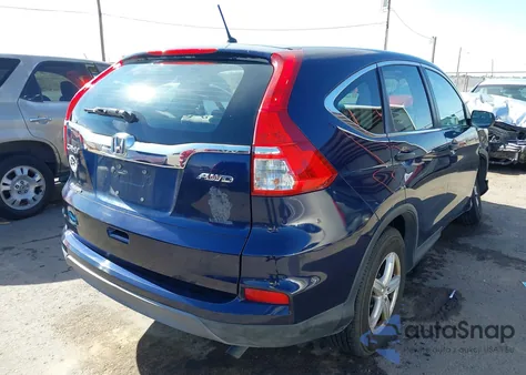 2015 Honda Cr-V Lx from USA, damaged, VIN 5J6RM4H32FL113239